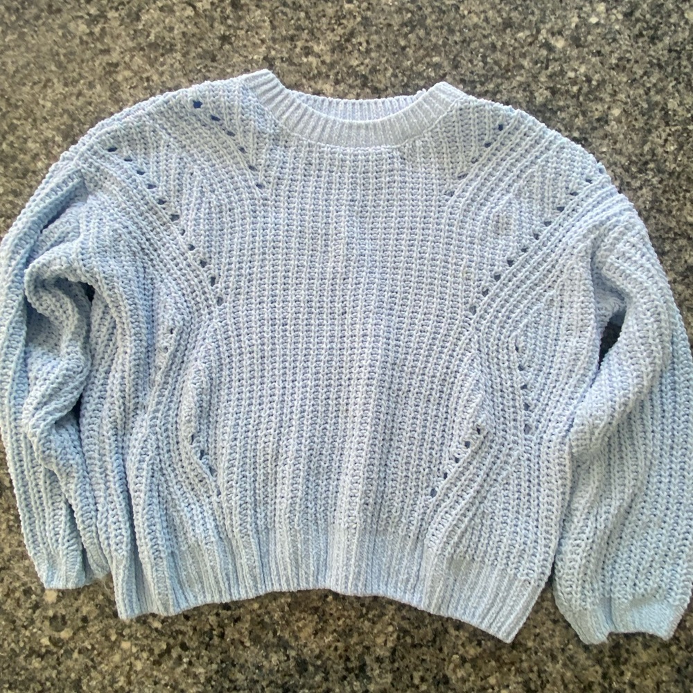 SO baby blue Sweater